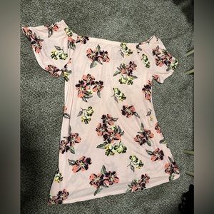 Off the shoulder dress